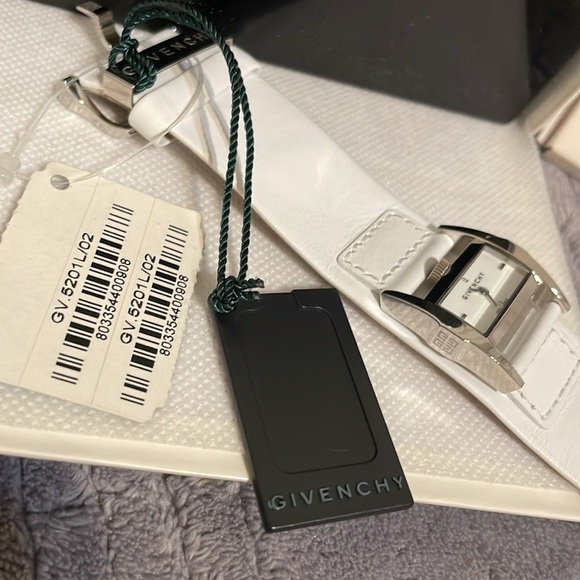 Givenchy White Leather Watch main image 3